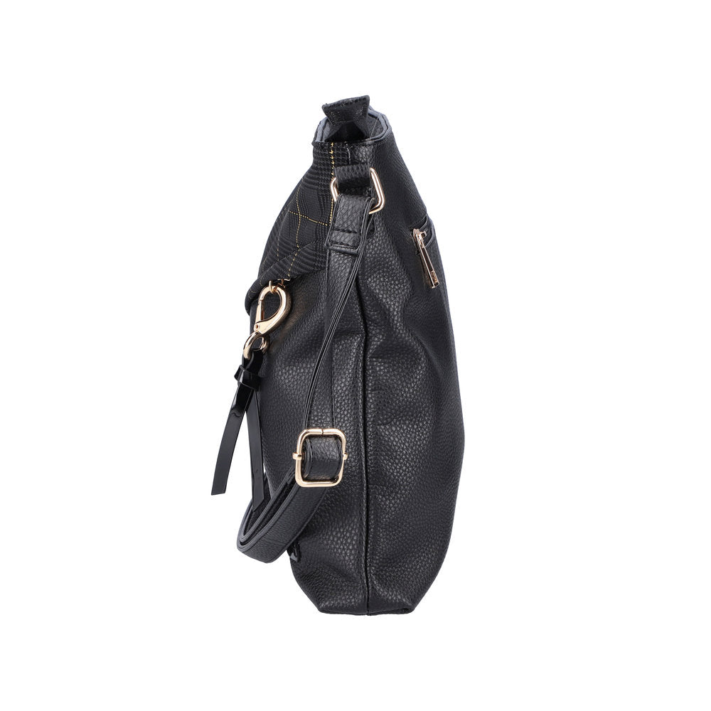 Rieker Large Shoulder Bag Black Mix