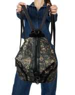 Rieker Rucksack Black Floral Multi