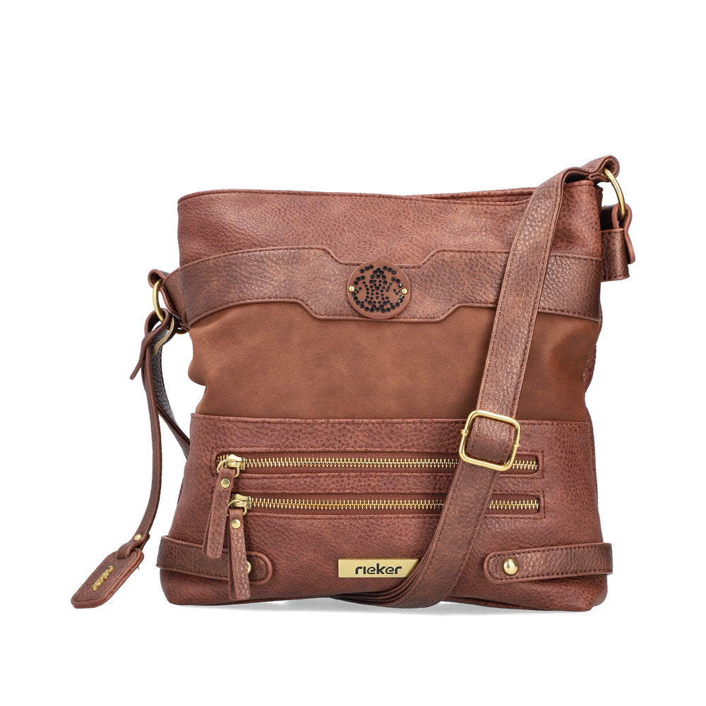 Rieker Large Messenger Bag Nut