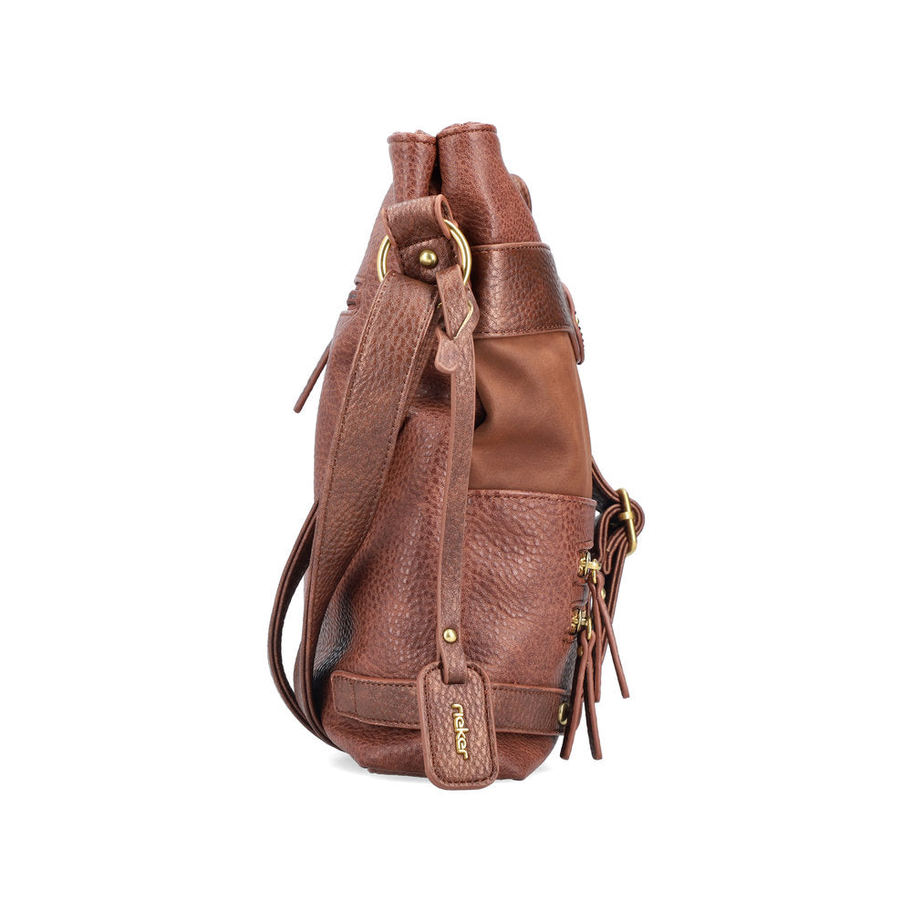 Rieker Large Messenger Bag Nut