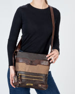 Rieker Classic Messenger Bag Chestnut