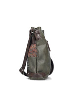 Rieker Classic Messenger Bag Khaki Multi