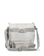 Rieker Messenger Bag Silver Cliff