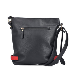 Rieker Large Messenger Bag Black Multi