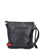 Rieker Large Messenger Bag Black Multi