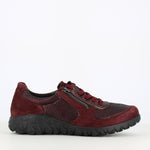 Waldlaufer Havy Laced Trainer Wine
