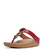 Fit Flop Halo Bead Circle Burnt Berry