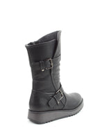 Heavenly Feet Hannah Buckle Boot Black