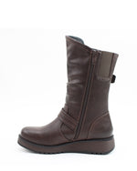 Heavenly Feet Hannah Buckle Boot Chocolate