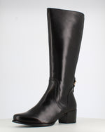 Regarde Le Ciel Jolene Knee High Leather Boot Black