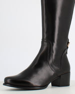 Regarde Le Ciel Jolene Knee High Leather Boot Black