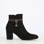 Millie & Co Jacqui Dressy Ankle Boot Black