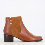Regarde Le Ciel Jolene Ankle Boot Brandy Suede