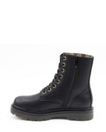 Heavenly Feet Justina Laced Boot Black