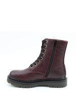 Heavenly Feet Justina Laced Boot Burgundy