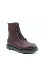 Heavenly Feet Justina Laced Boot Burgundy