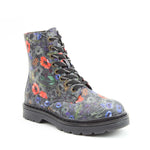 Heavenly Feet Justina Poppy Multi Black
