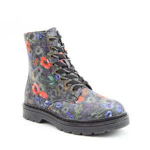 Heavenly Feet Justina Poppy Multi Black