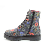 Heavenly Feet Justina Poppy Multi Black