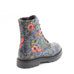 Heavenly Feet Justina Poppy Multi Black