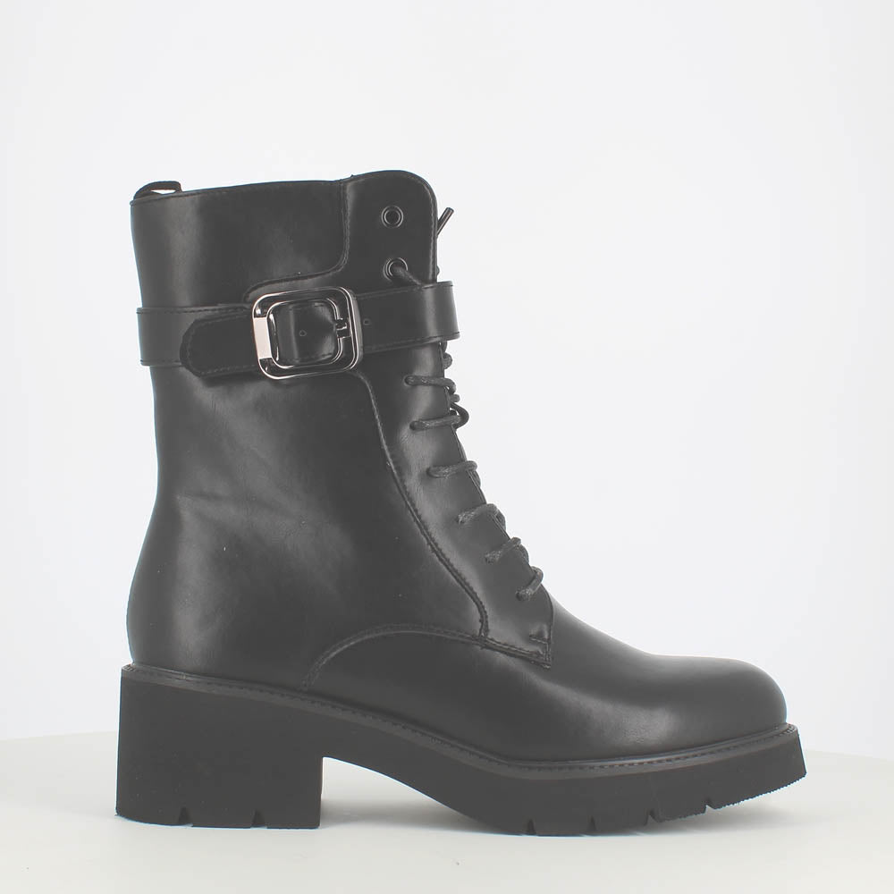 Cinders Edit Military Boot Buckle Black