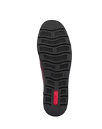 Rieker Double Zip Boot Wine Red