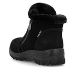 Rieker Winter Zip Boot Black