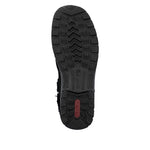 Rieker Winter Zip Boot Black
