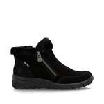 Rieker Winter Zip Boot Black