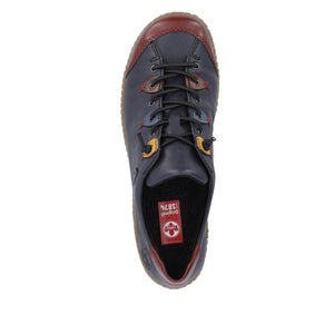 Rieker Laced Casual Shoe Multi Navy Multi