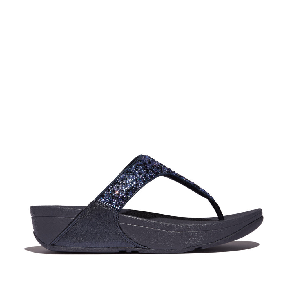 Fit Flop Lulu Crystal Navy Midnight