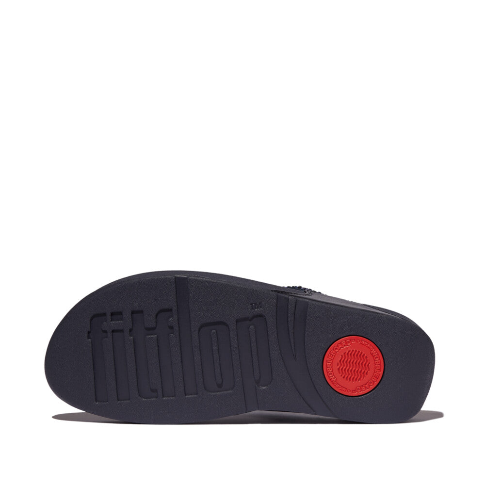 Fit Flop Lulu Crystal Navy Midnight