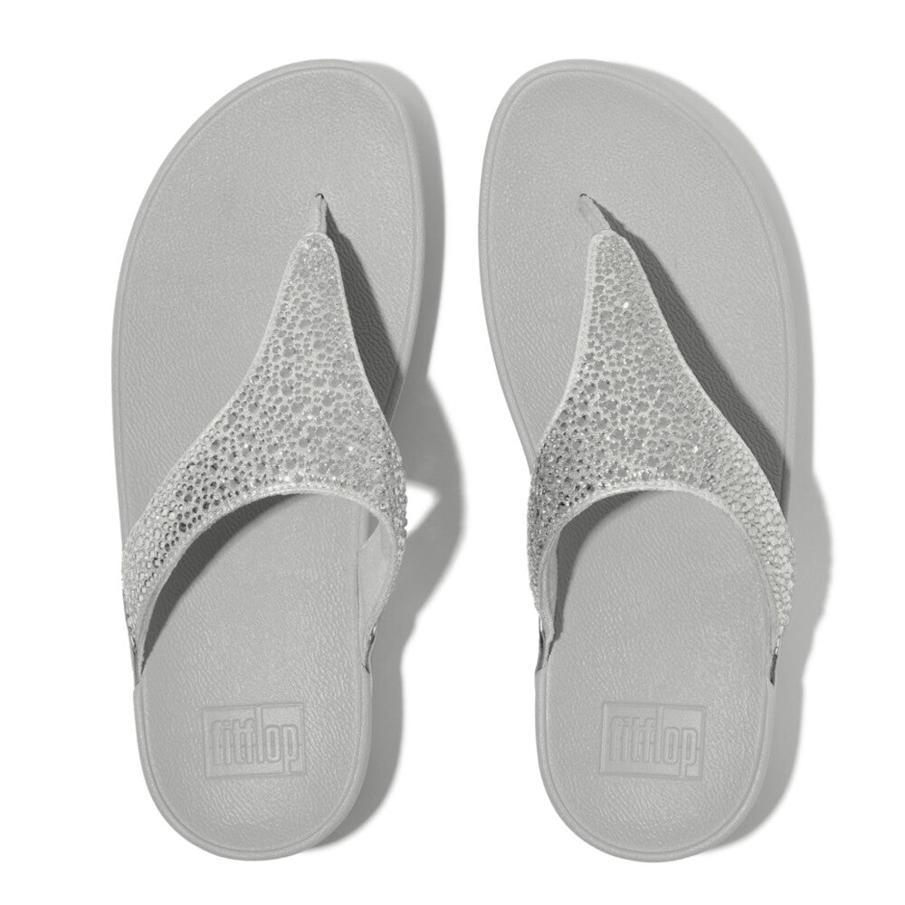 Fit Flop Lulu Crystal Silver