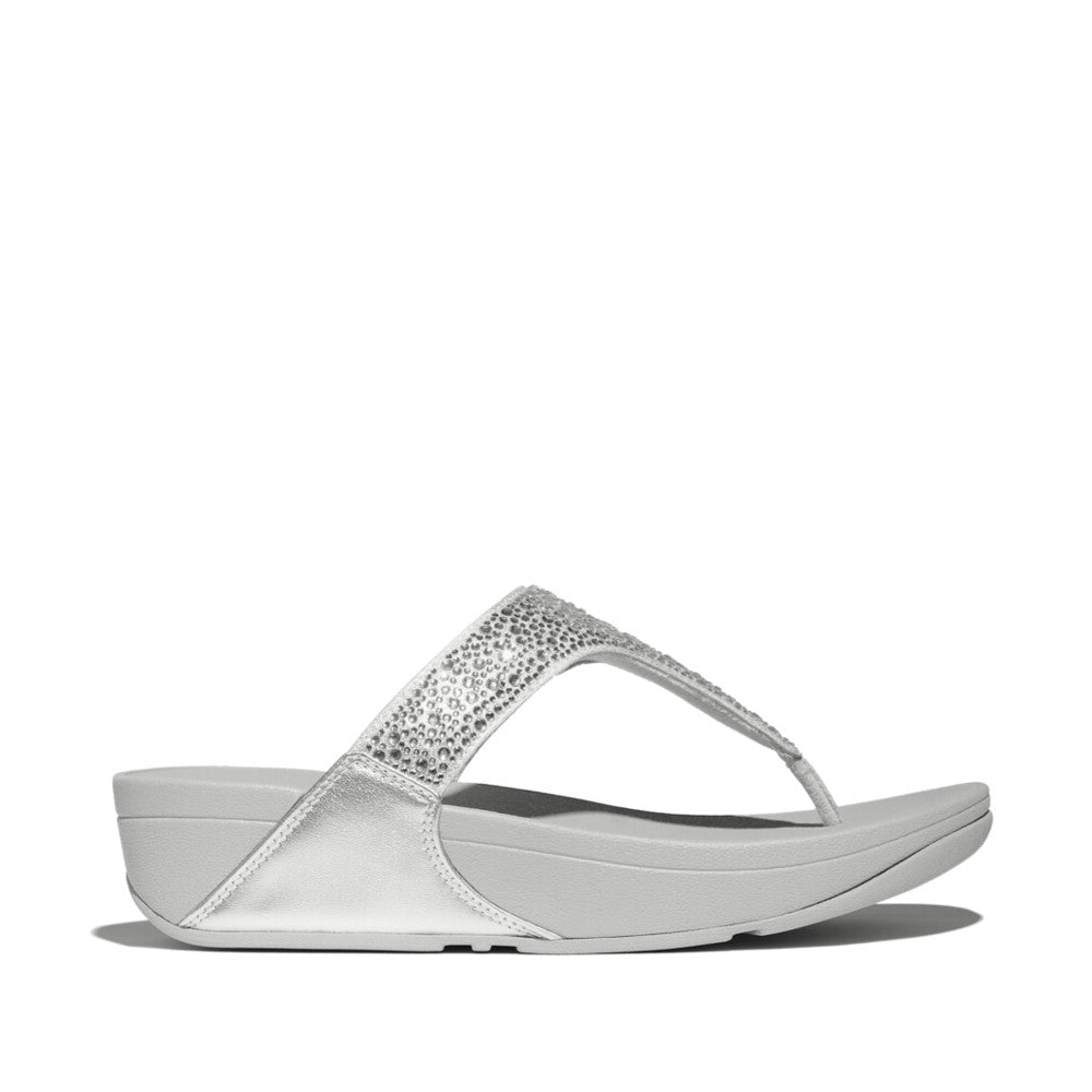 Fit Flop Lulu Crystal Silver