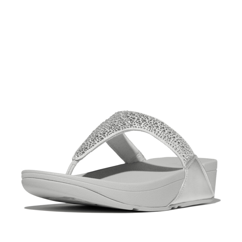 Fit Flop Lulu Crystal Silver