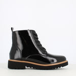 Millie & Co Lena Laced Ankle Boot Black