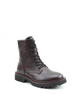 Heavenly Feet Lola Laced Ankle Boot Burgundy