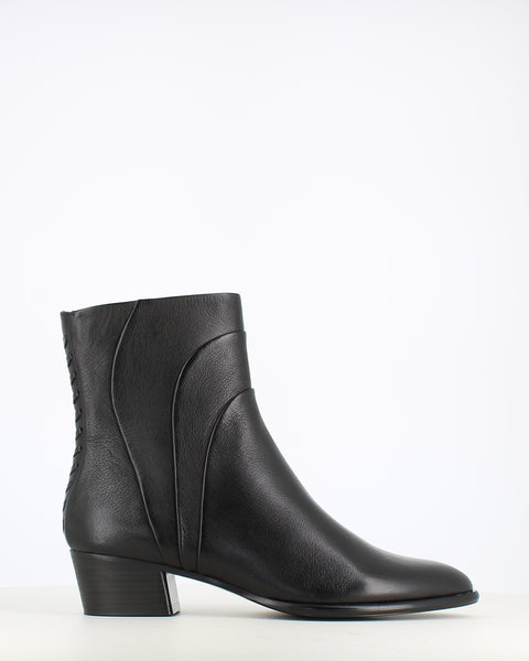 Regarde Le Ciel Lori Leather Ankle Boot Black