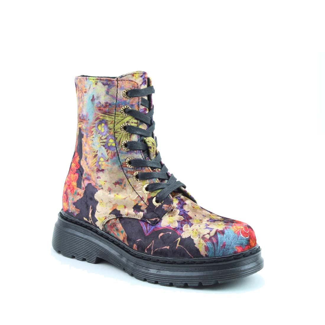 Heavenly Feet Lotte Ankle Boot Floral