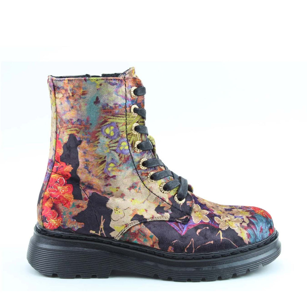 Heavenly Feet Lotte Ankle Boot Floral