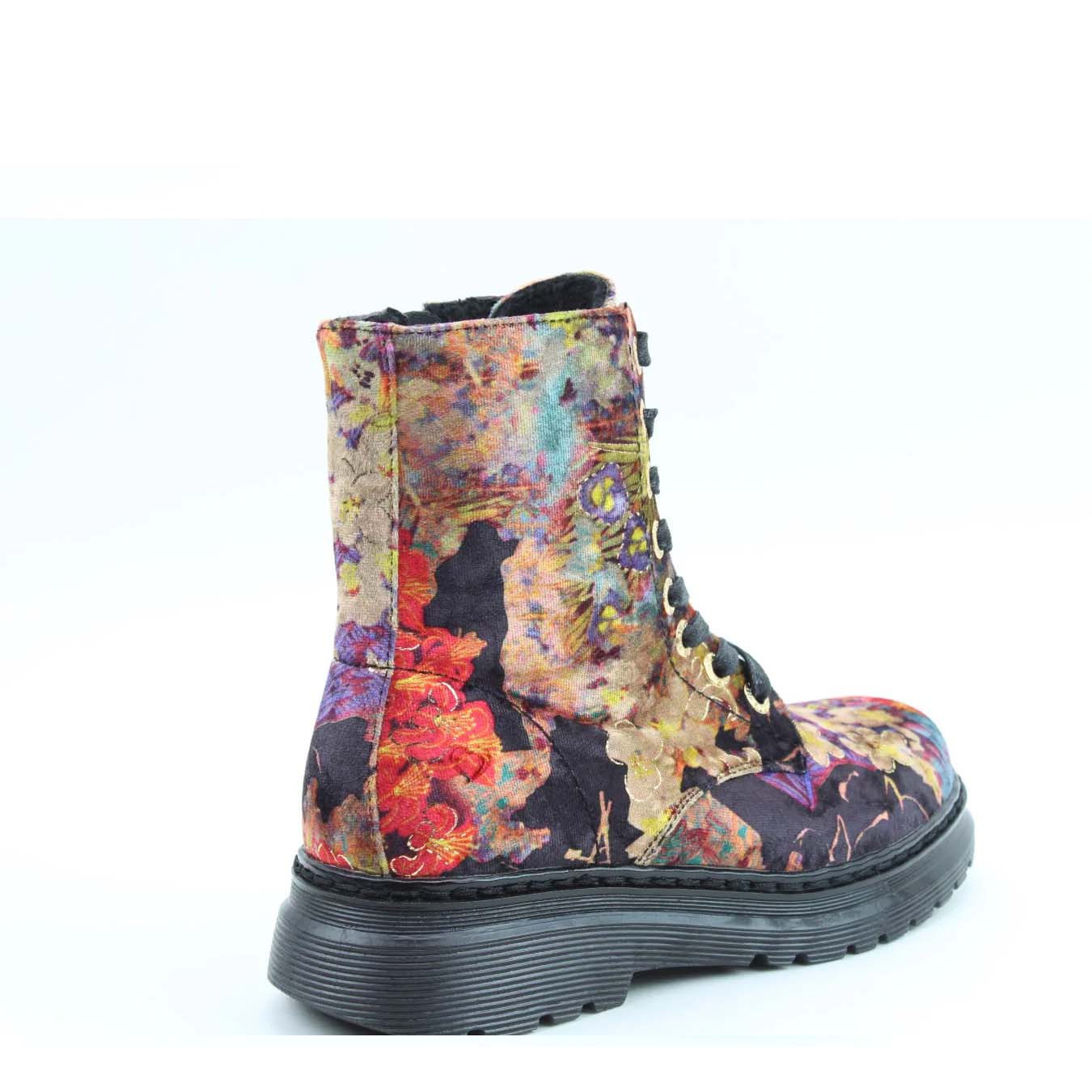 Heavenly Feet Lotte Ankle Boot Floral