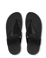 Fitflop Lulu Leather Toe Post Black