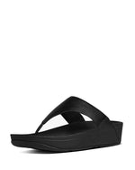 Fitflop Lulu Leather Toe Post Black