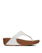 Fitflop Lulu Leather Toe Post Urban White