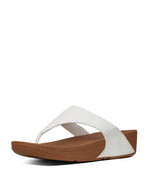 Fitflop Lulu Leather Toe Post Urban White
