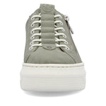 Rieker Classic Flatform Trainer Moss Green