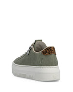 Rieker Classic Flatform Trainer Moss Green