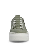 Rieker Classic Flatform Trainer Moss Green