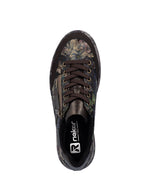 Rieker Flatform Trainer Black Pastel