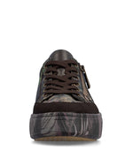 Rieker Flatform Trainer Black Pastel
